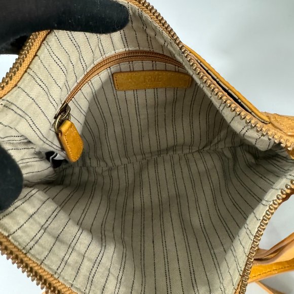 FRYE Women's Melissa Zip Crossbody Bag, Mustard - Picture 13 of 16
